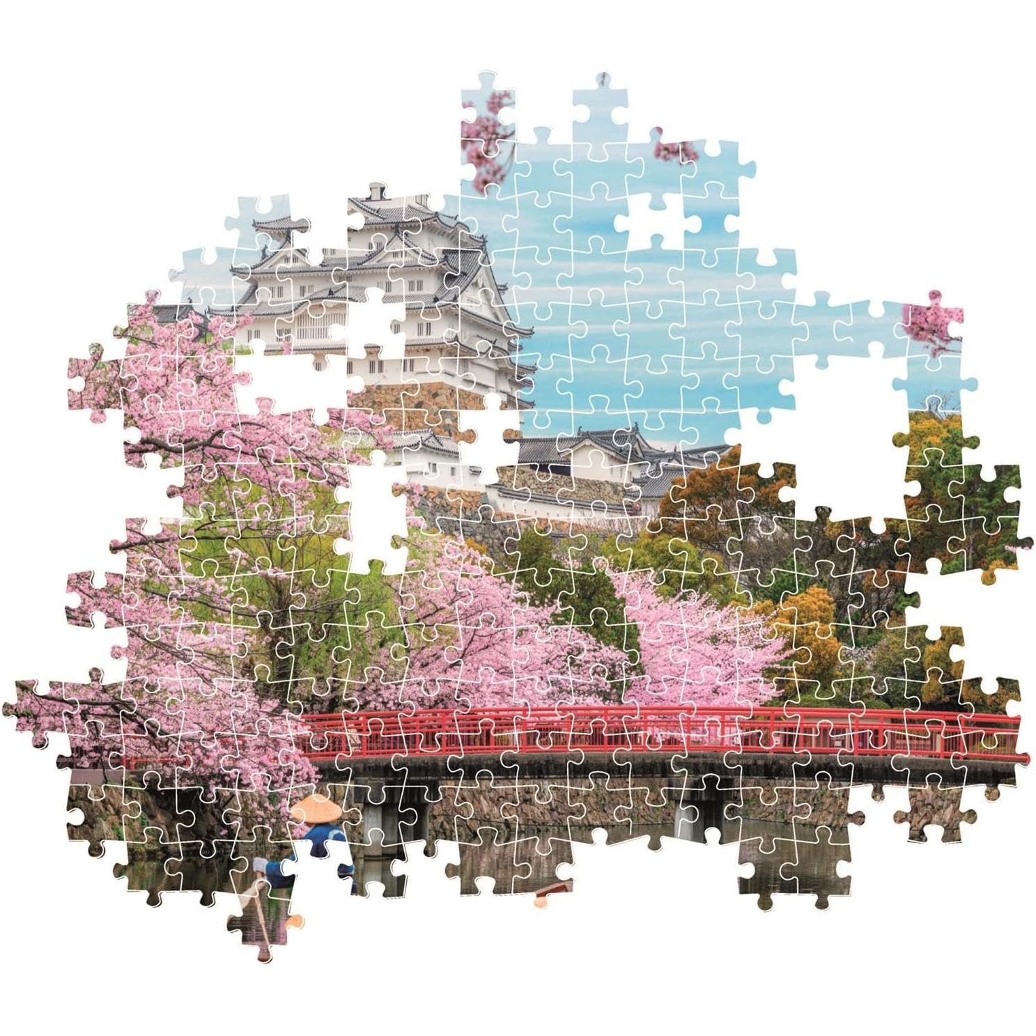Clementoni Himeji Castle In Spring 1000 Pieces (70 X 50 Cm) Kids Jigsaw Puzzle CL39982 Age- 9 Years & Above