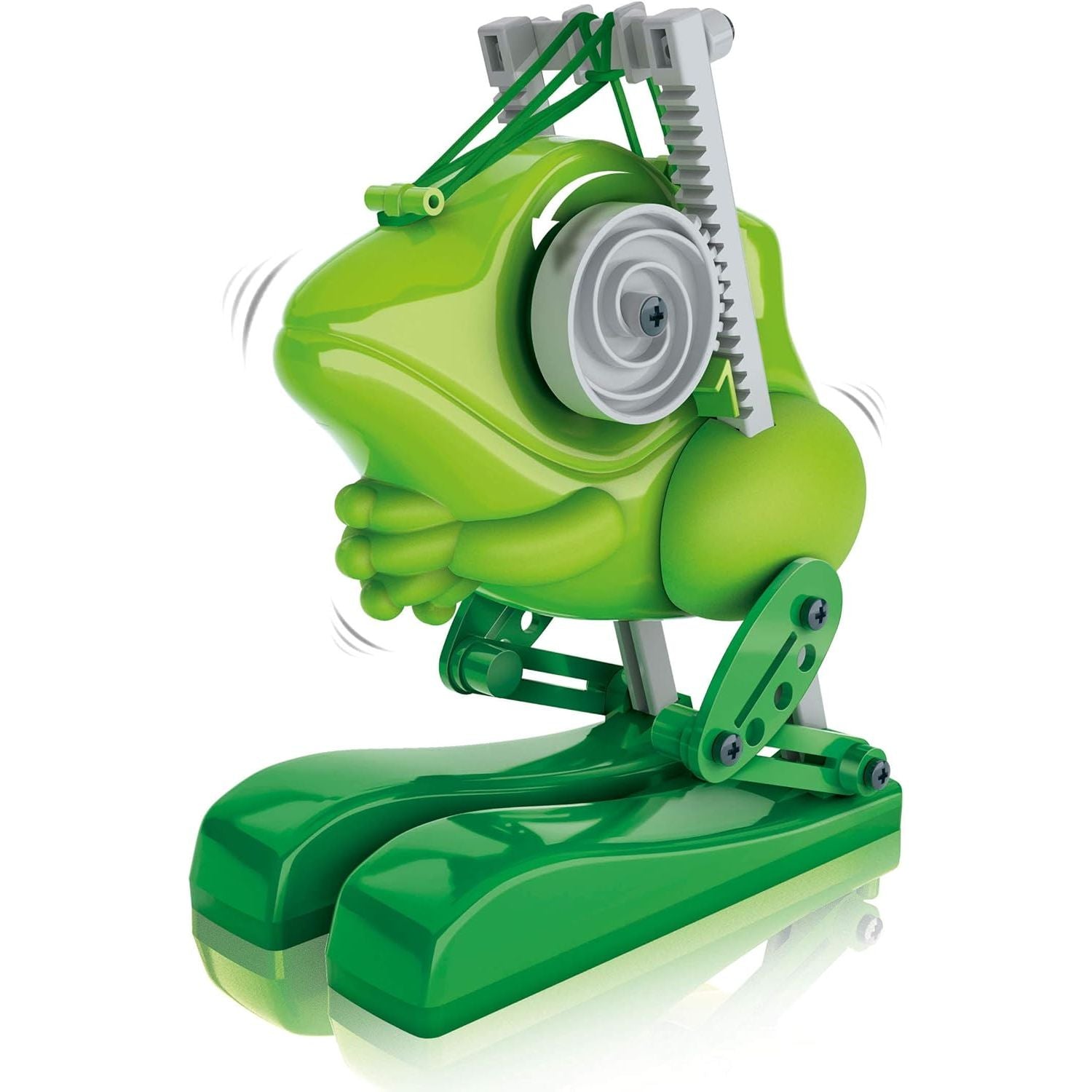 Clementoni Mechanics Lab : Jumping Frog Bot Stem Toy CL17372 Age- 13 Years & Above