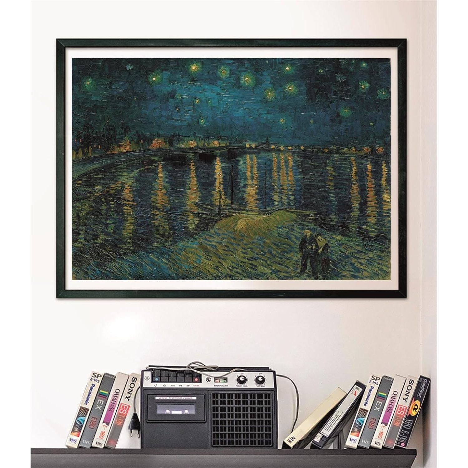 Clementoni Museum Collection Van Gogh: Starry Night Over The Rhine 1000 Pieces (70 X 50 Cm) Kids Jigsaw Puzzle CL39789 Age- 9 Years & Above