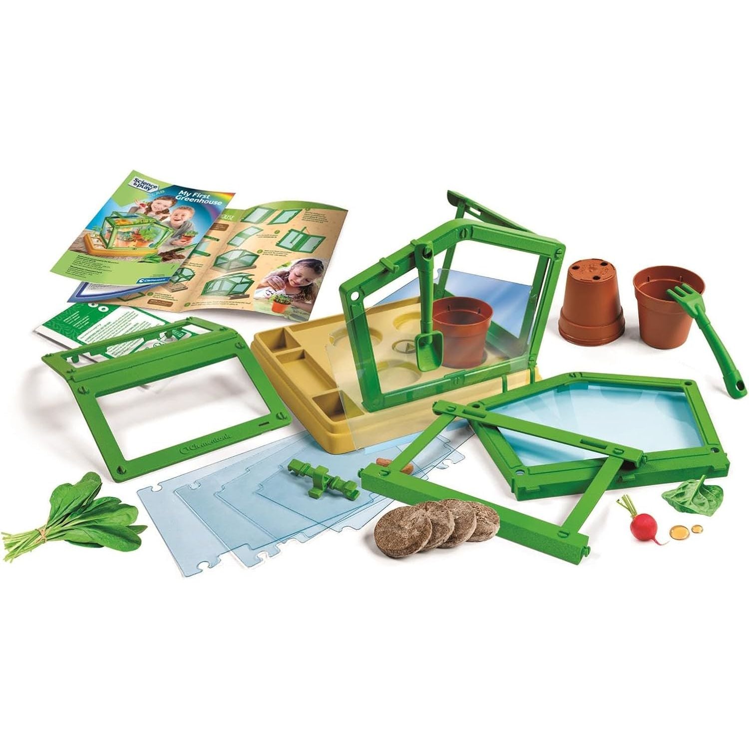Clementoni My First Greenhouse - Science & Play Lab For Kids CL75127 Age- 7 Years & Above