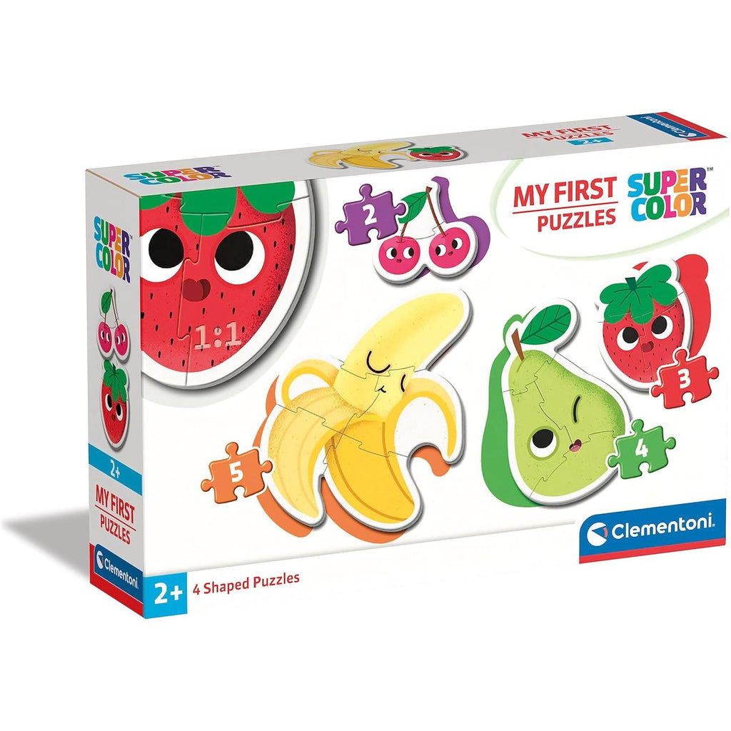 Clementoni My First Puzzles 2-3-4-5 Fruits Age- 2 Years & Above
