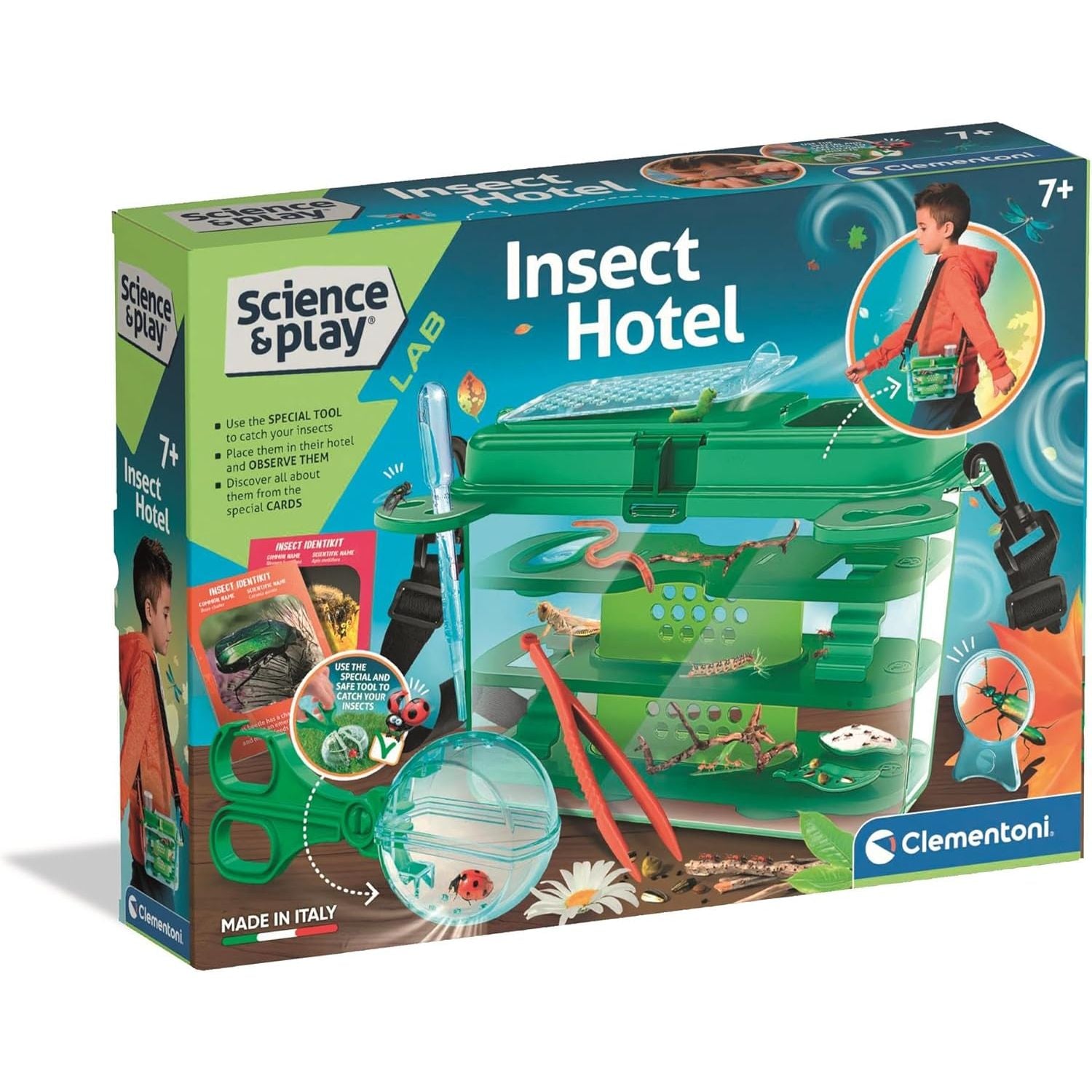 Clementoni Science & Play Insect Hotel Kit CL75121 Age- 7 Years & Above