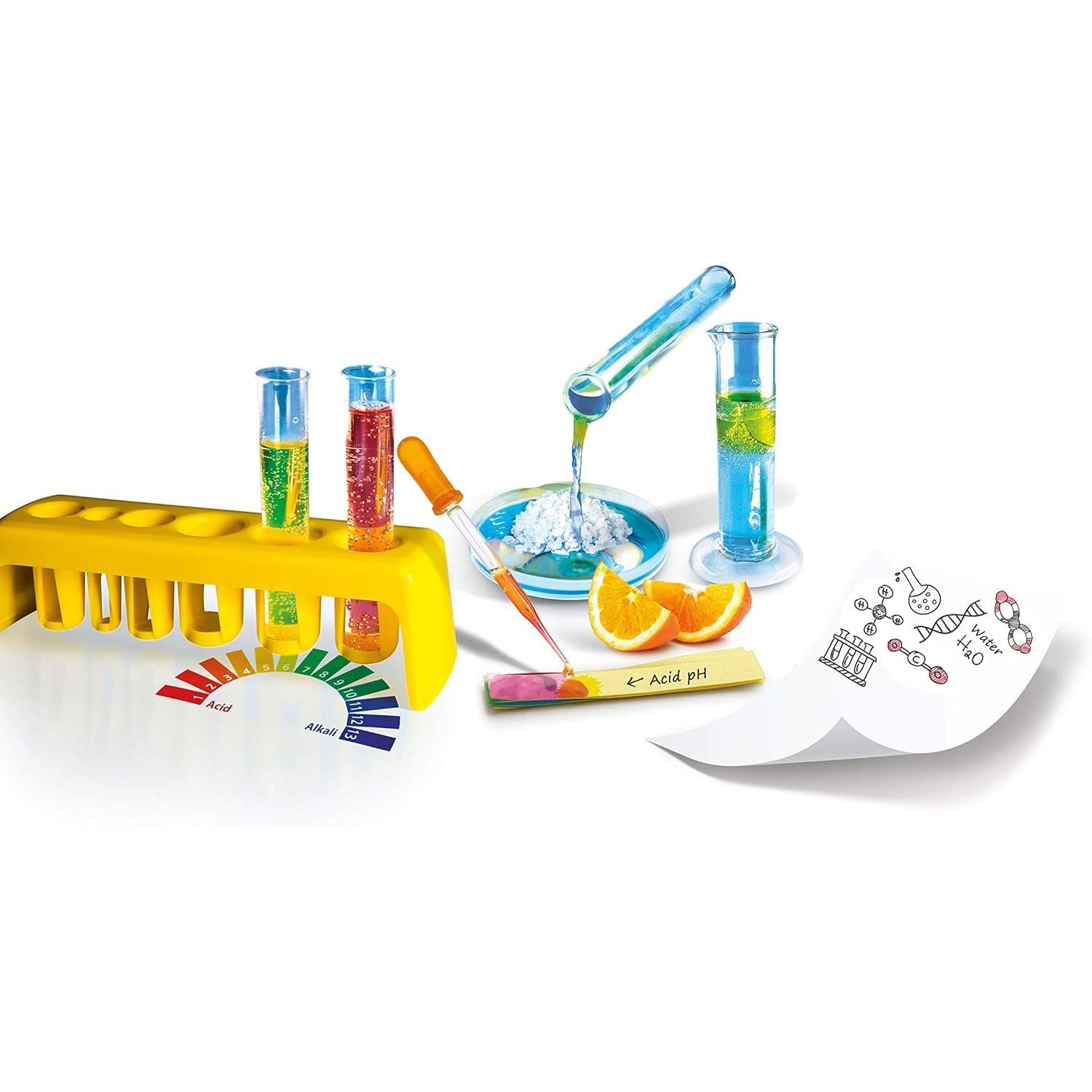 Clementoni Science & Play Kids Chemistry Experiment Playset (Cl61726) CL61726 Age- 8 Years & Above