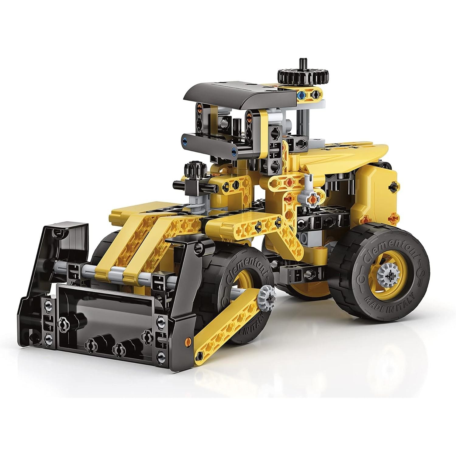 Clementoni Science & Play Mechanical Lab - Bulldozer Toy CL17374 Age- 8 Years & Above