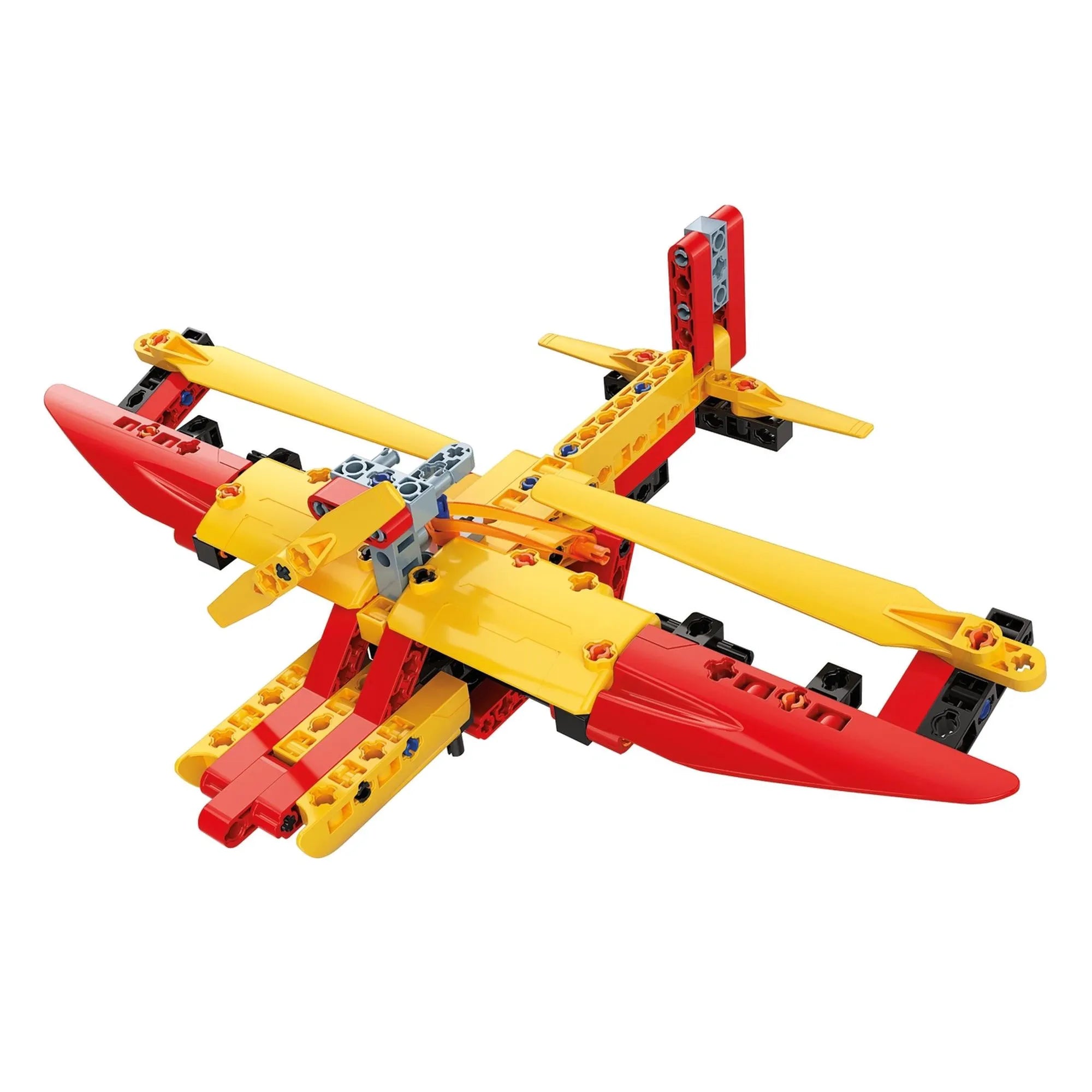 Clementoni Science & Play (Mechanics Laboratory) - Seaplane And Hydroplane Building Set - Build 2 Different Models Playset CL17371 Age- 8 Years & Above