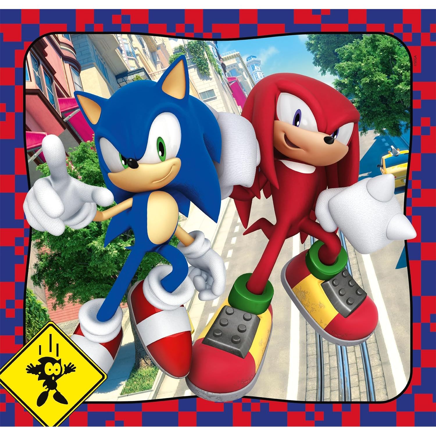 Clementoni Sonic Kids Puzzle 3 X 48 Pieces Age- 3 Years & Above