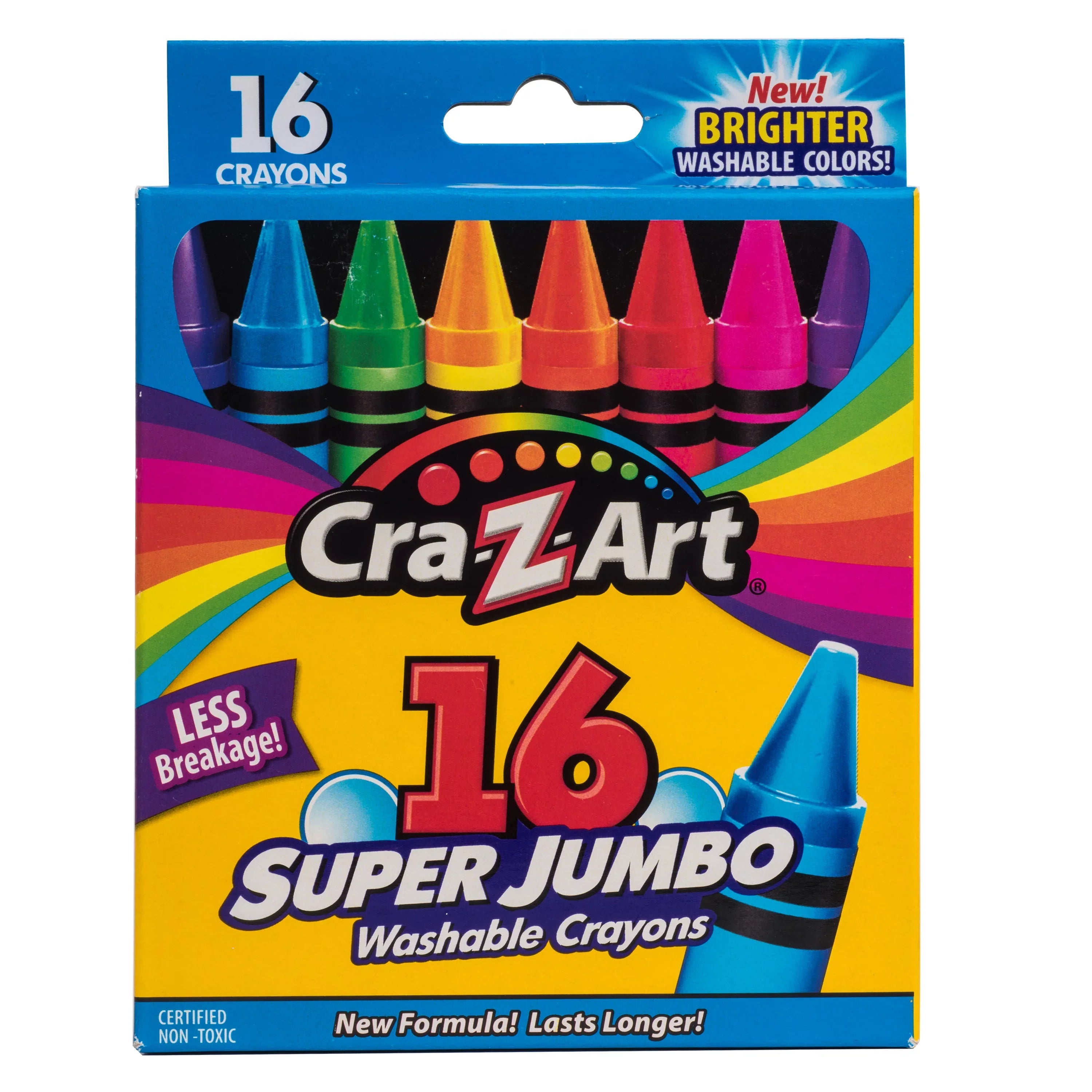Cra-Z-Art 16 Super Jumbo Washable Crayons Multicolor Age- 3 Years & Above