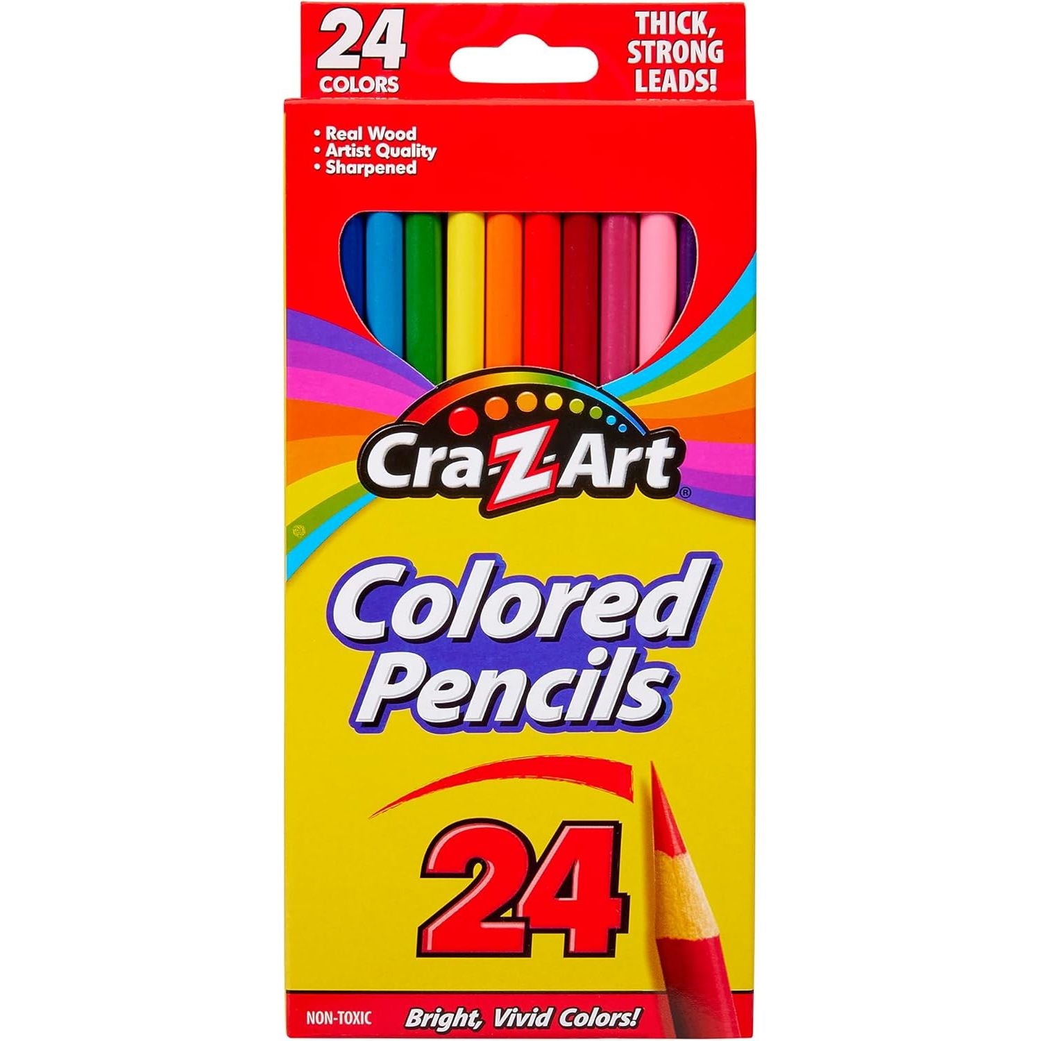 Cra-Z-Art 24 Coloured Pencils Multicolor Age- 3 Years & Above
