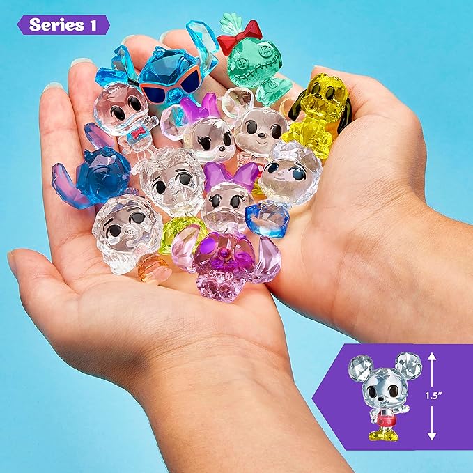 Cra-Z-Art  Disney Crystal Surprise Mini Collectible Crystal Figures with Activity Compound Collectible Blind Bag Inspired Figures Age- 4 Years & Above