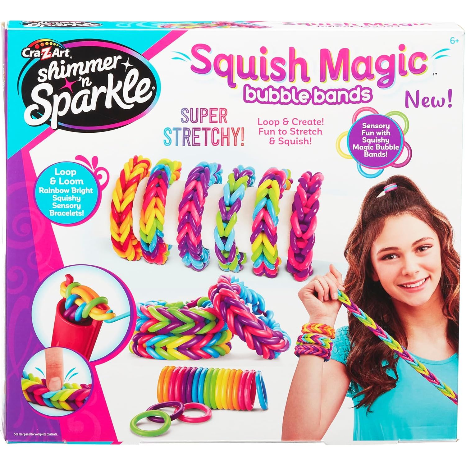 Cra-Z-Loom Squish Magic Bubble Bands Multicolor Age-6 Years & Above