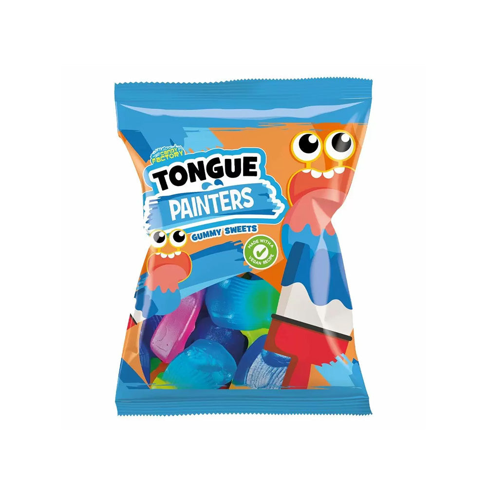 Crazy Candy Tongue Painter Gummy Sweet 120 Grams Age- 3 Years & Above