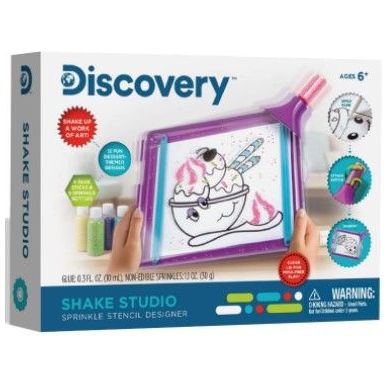 Discovery Toy Art Board Shake And Sprinkle Purple Age- 6 Years & Above