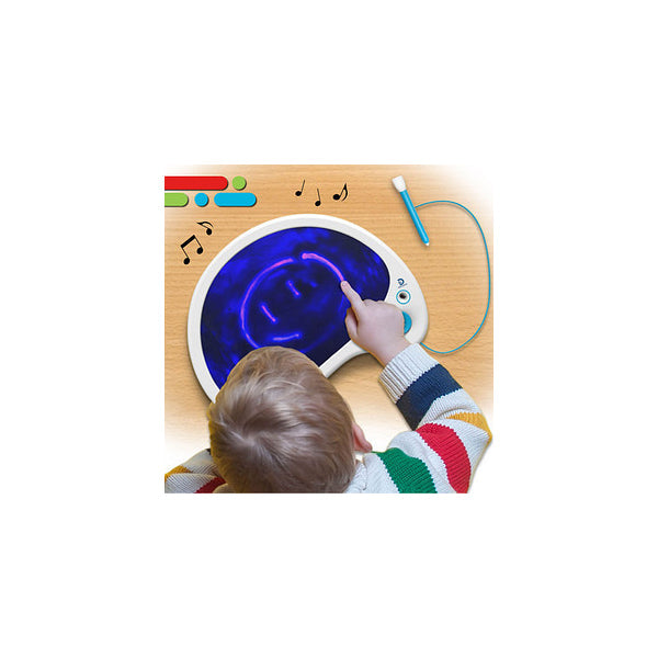 Discovery Toy Drawing Glow Board Mess Free White Age- 6 Years & Above