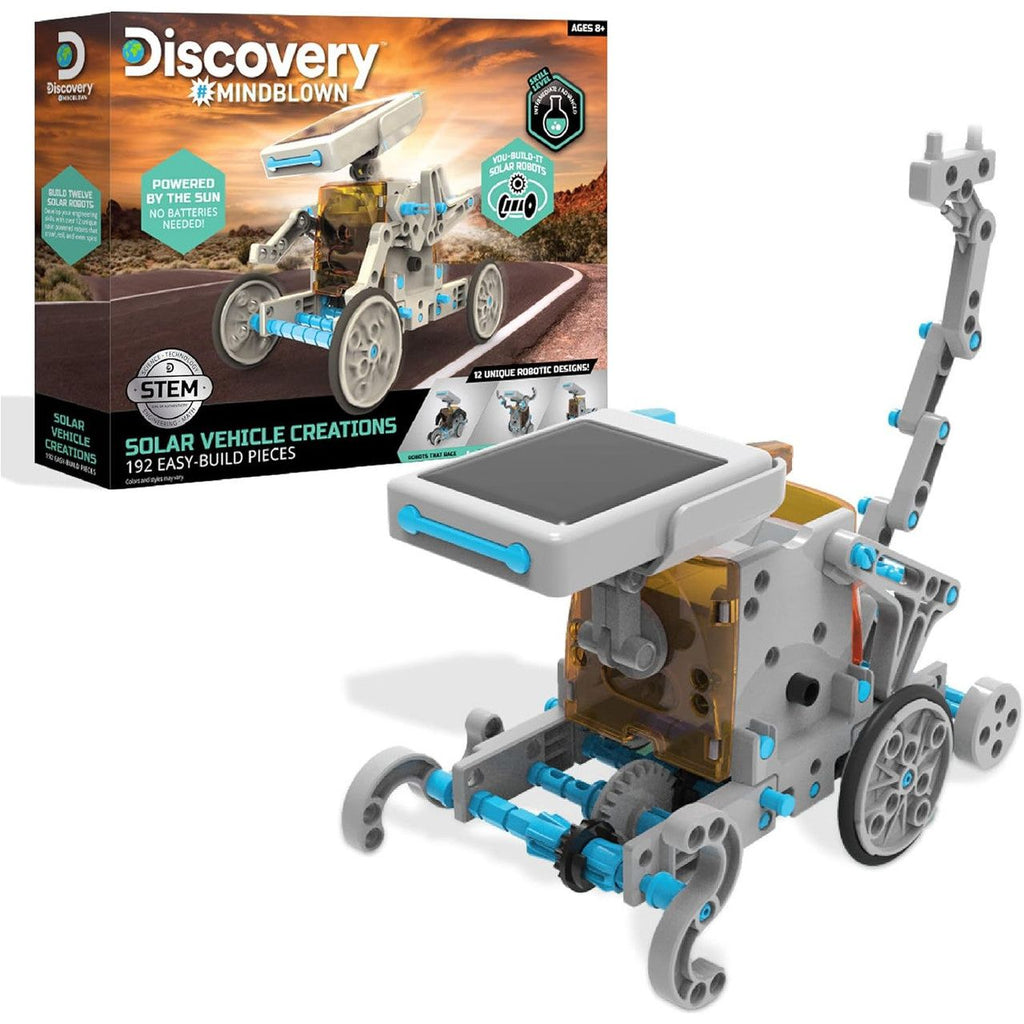 Discovery Toy Solar Vehicle Construction Set 197 Pieces Grey Age- 8 Years & Above