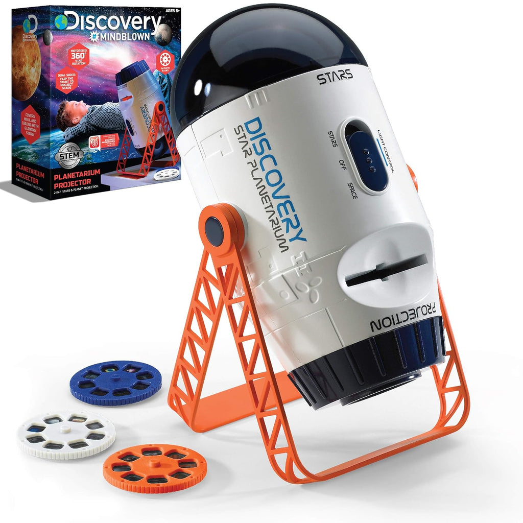 Discovery Toy Space And Planetarium Projector White Age- 6 Years & Above