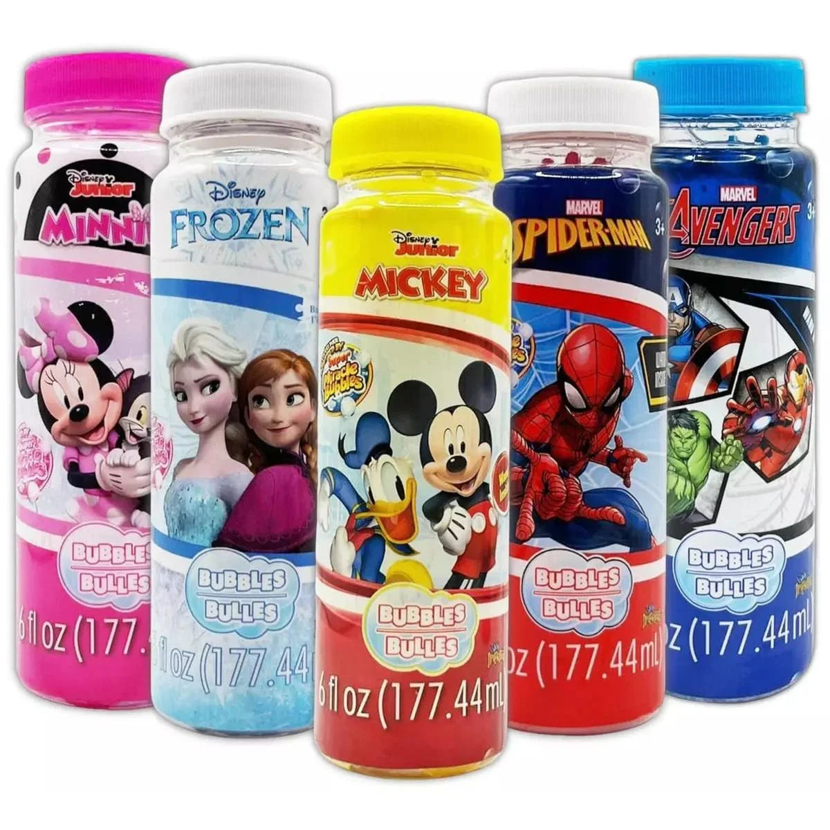 Disney Cartoon Characters Bubble Toy Assorted 802082 Age- 3 Years & Above