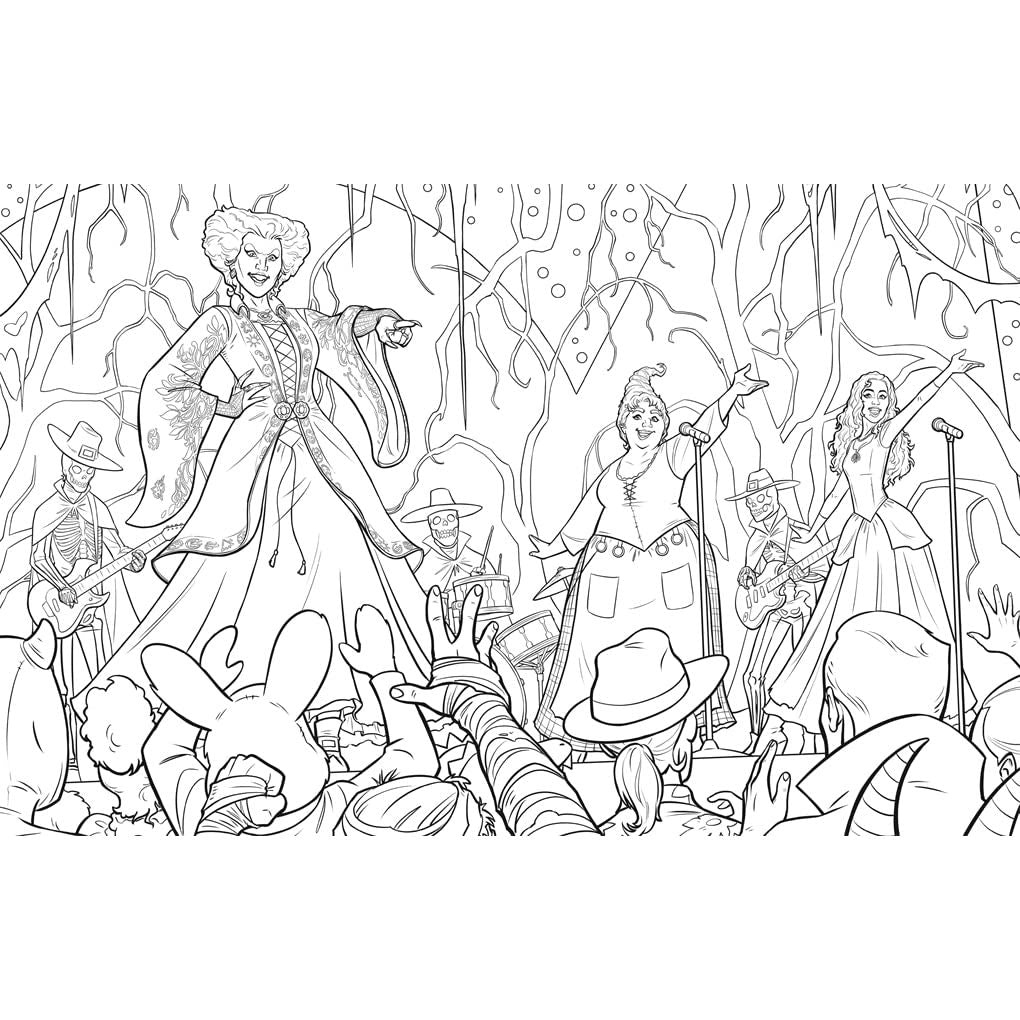 Disney Hocus Pocus Colouring Book 