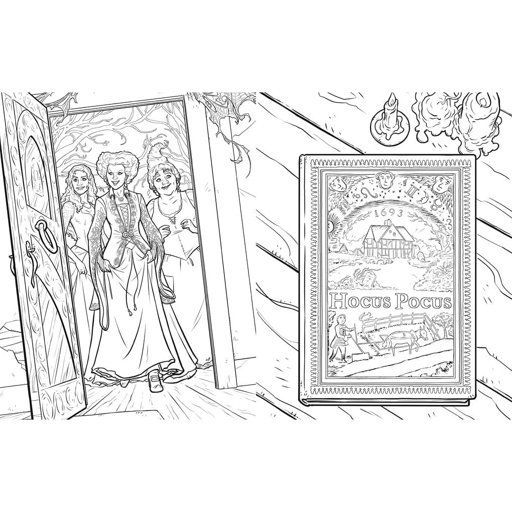 Disney Hocus Pocus Colouring Book 