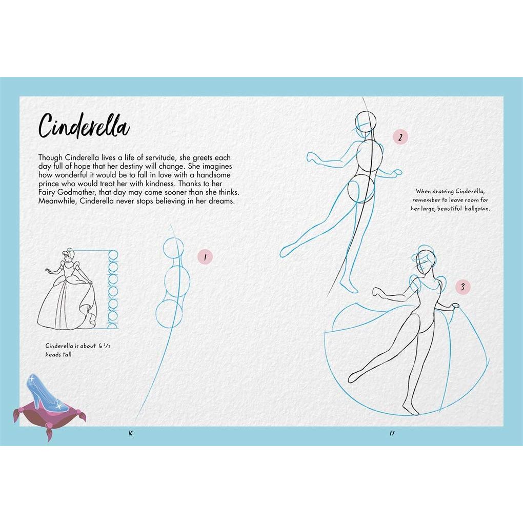 Disney: How to Draw Princesses: With step-by-steps for 12 Princesses and their friends!