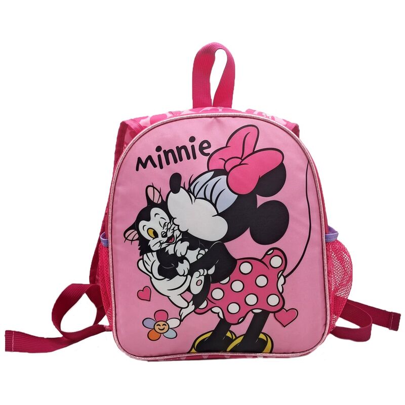 Disney Minnie Mouse  Reversible Backpack 30 cm Nw1433 Age- 3 Years & Above