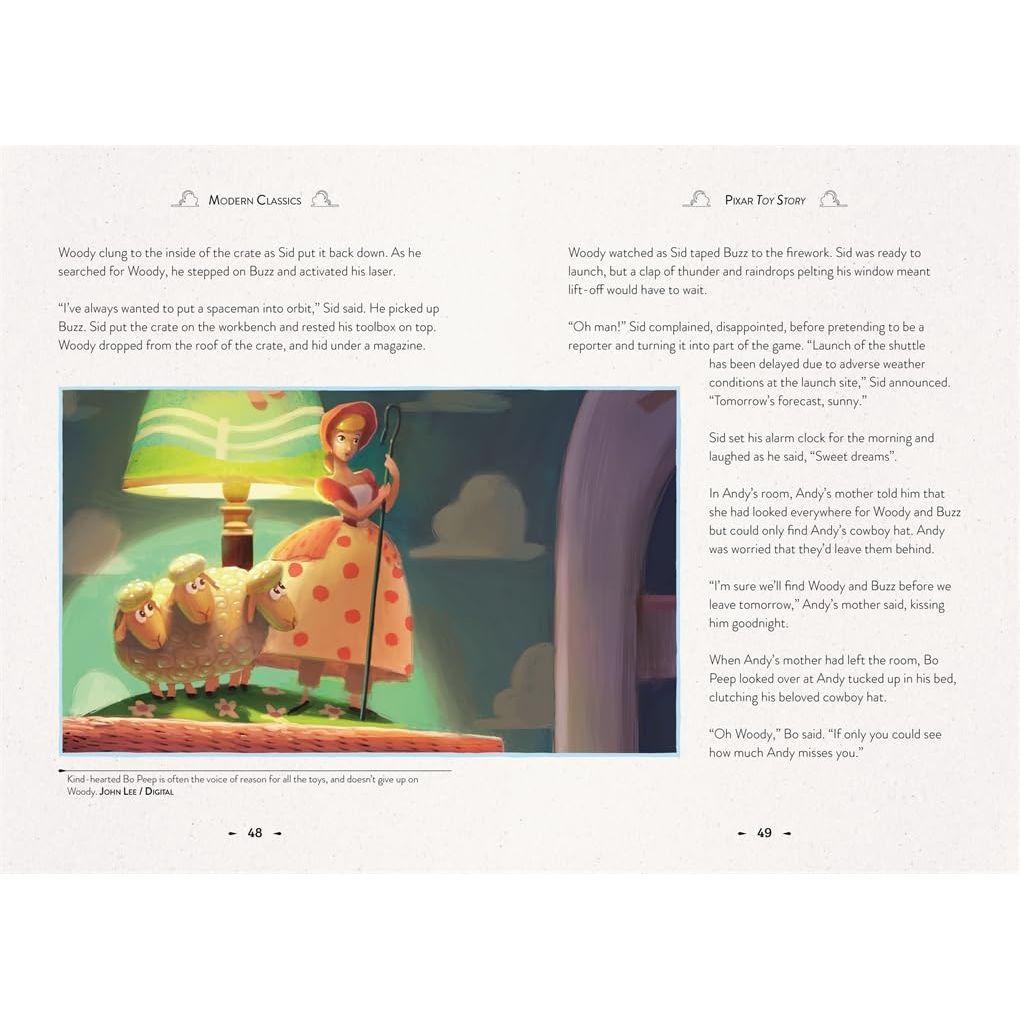 Disney Modern Animated Classics Toy Story Pixar Modern Cussrcs A Deluxe Gift Book of the Film