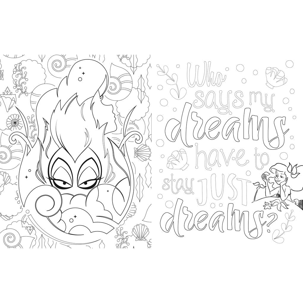 Disney Quotes to Live Your Life By Colouring Book