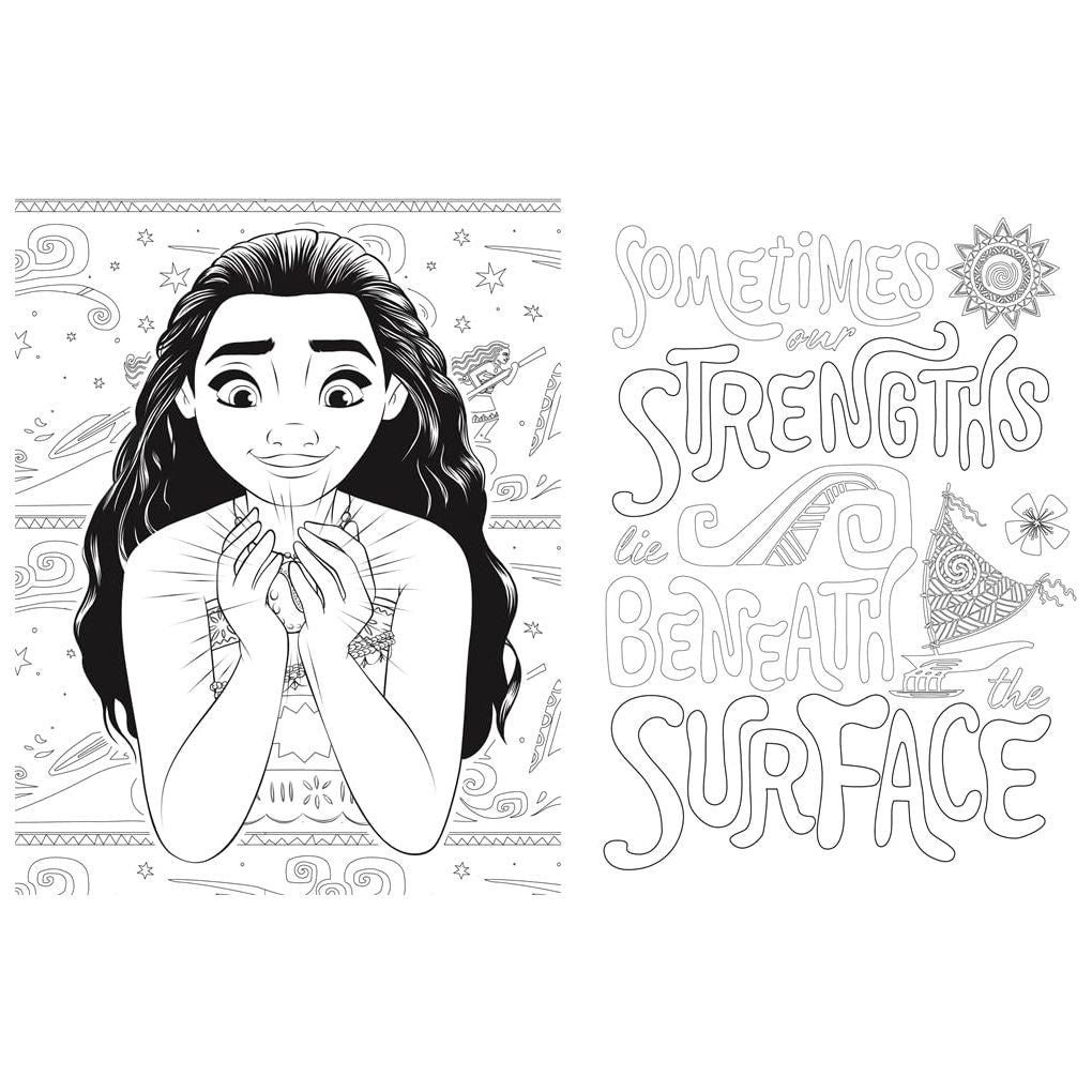 Disney Quotes to Live Your Life By Colouring Book