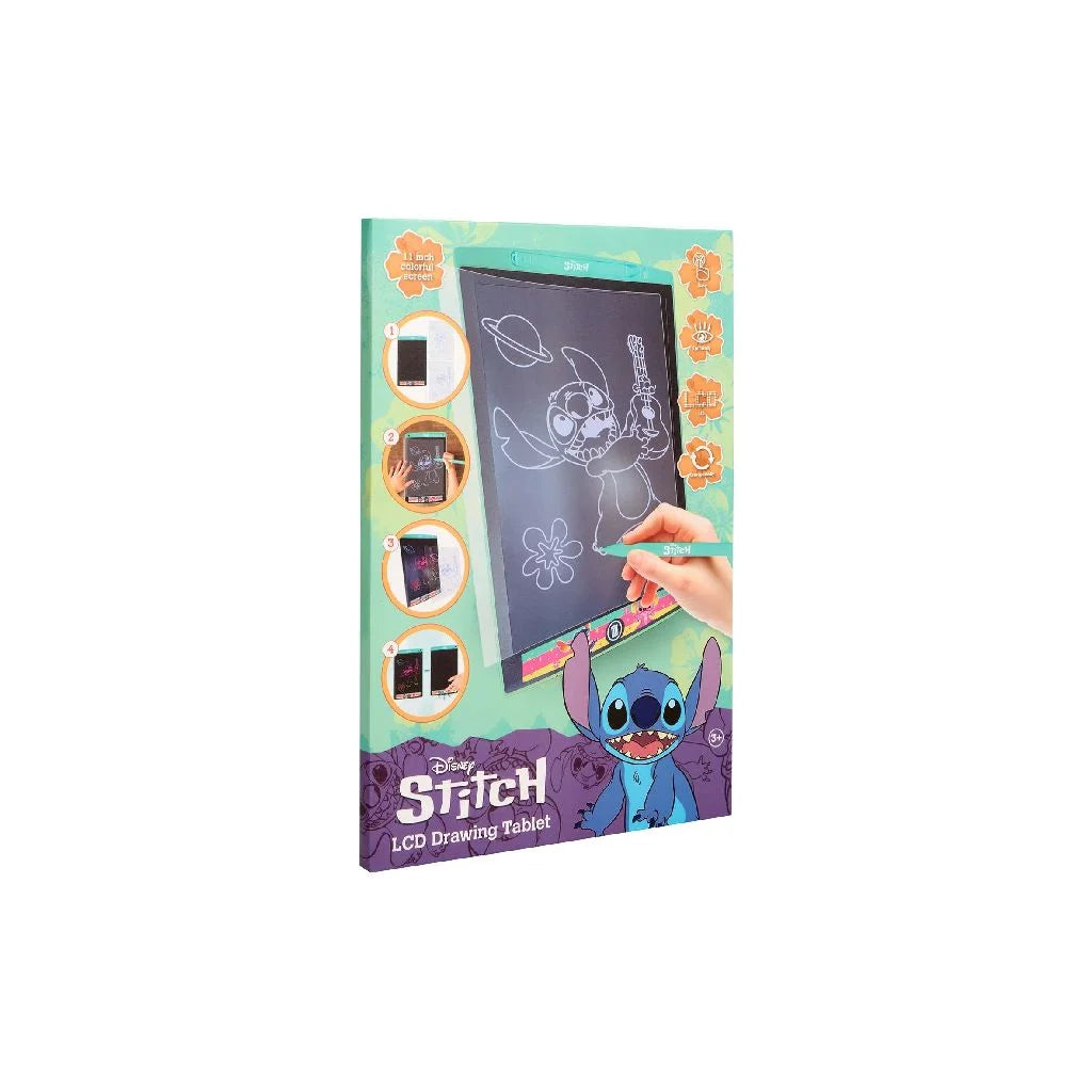 Disney STITCH 11-Inch LCD Writing Tablet with Stylus & Erase Function ST24380V1 Age- 3 Years & Above