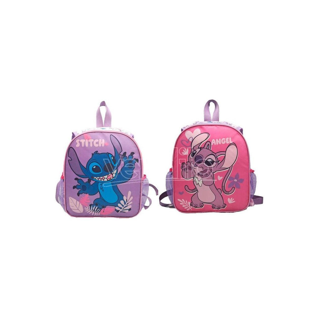 Disney Stich & Lilo Reversible Backpack 30 cm  Nw1434 Age- 3 Years & Above