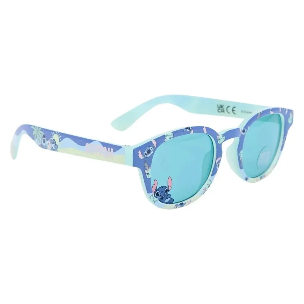 Disney Stitch Cute Printed Kids Sunglasses-13 cm  Blue 2813 Age- 3 Years & Above