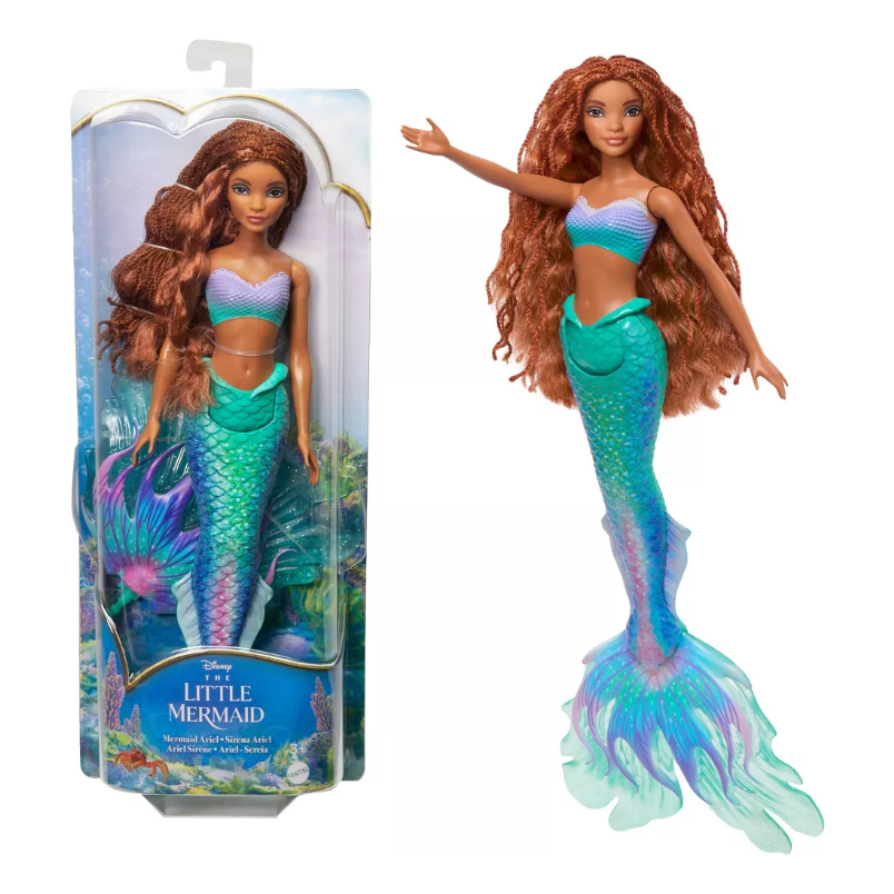 Disney The Little Mermaid Ariel Fashion Doll Blue Age- 3 Years & Above