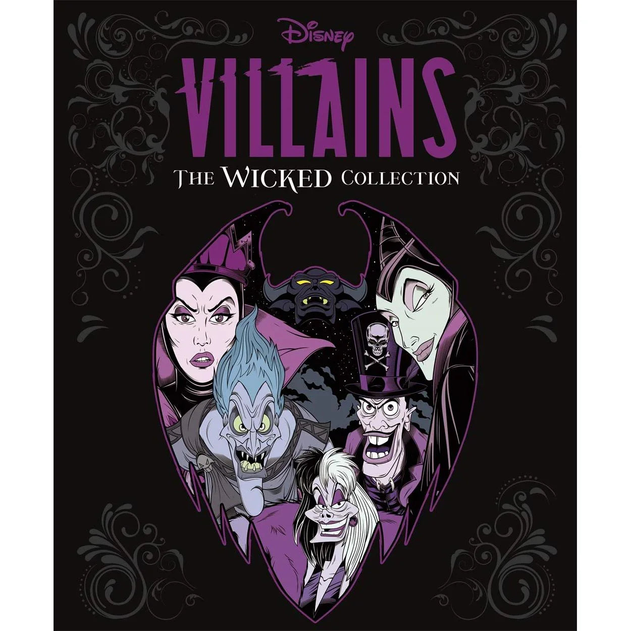 Disney Villains The Anthology Hardcover Book - Peekaboo