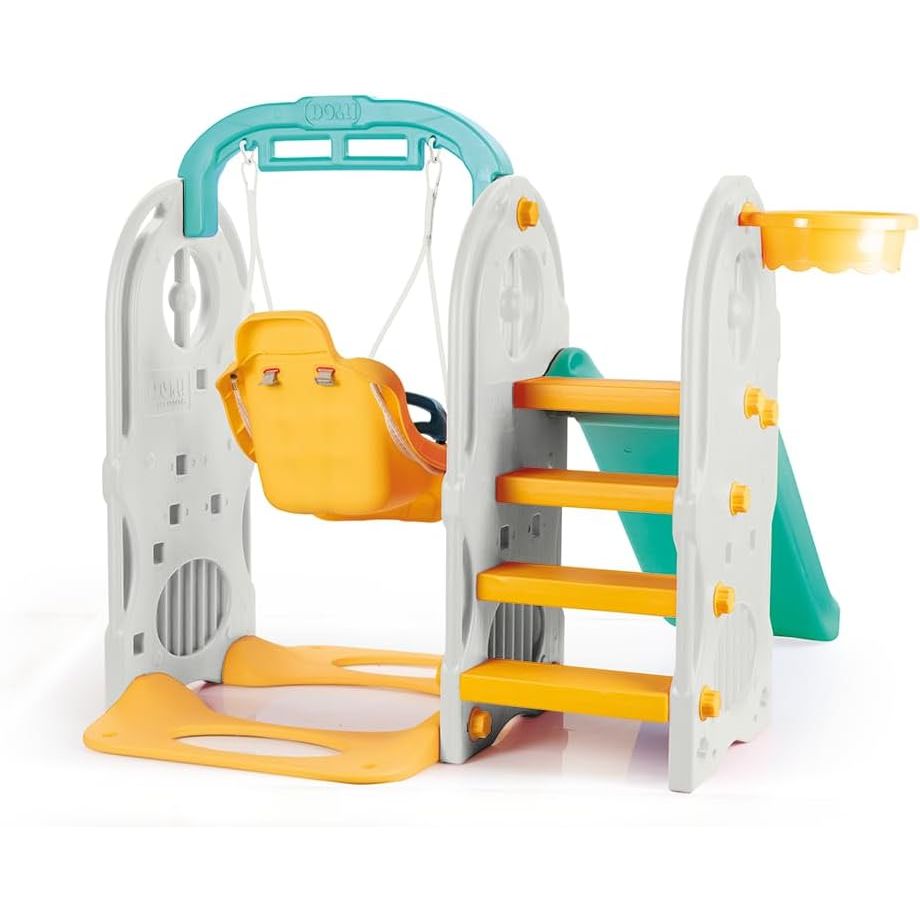 Dolu 4 In 1 Playground 2623 Kids Playset Toy for Indoor & Outdoor Play Age- 24 Months & Above