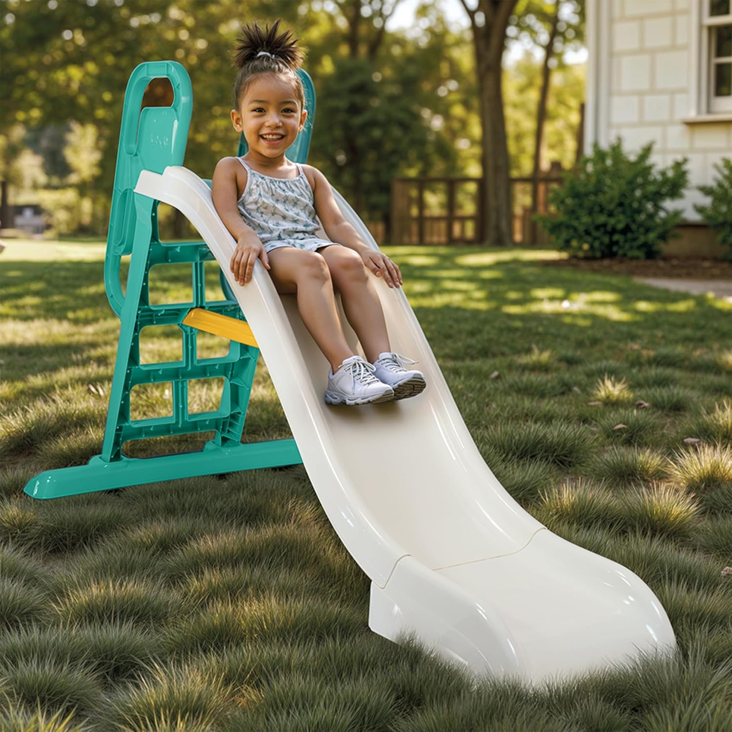 Dolu Big Splash Slide 2602 Kids Playset Toy for Indoor & Outdoor Play Age- 36 Months & Above