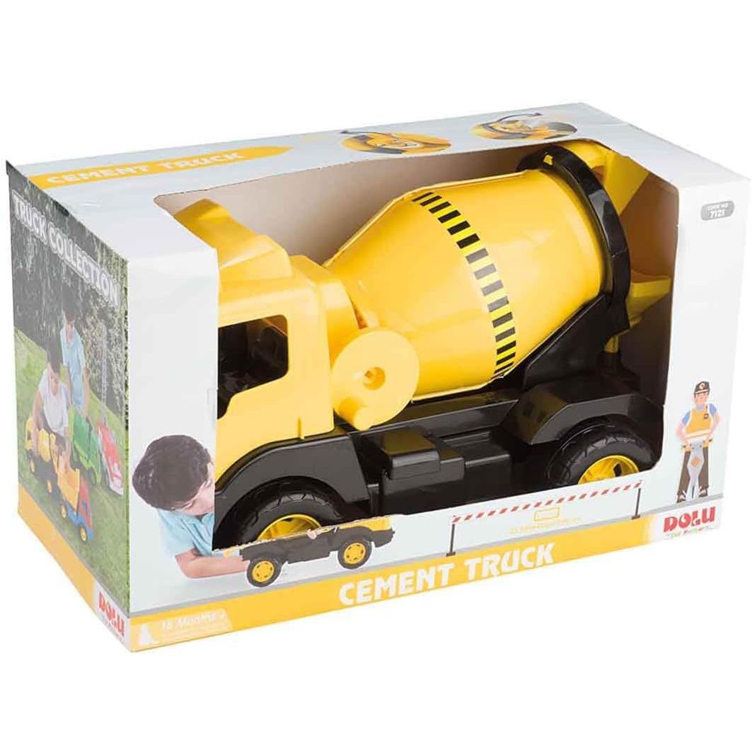 Dolu Cement Truck In Window Box 42 7121 Kids Playset Toy for Indoor & Outdoor Play Age- 18 Months & Above