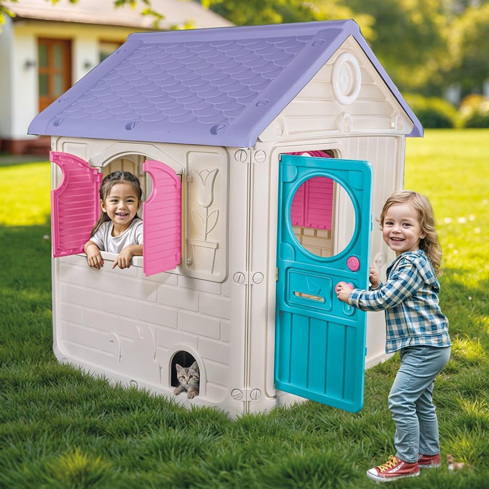 Dolu City House 2580 Kids Playset Toy for Indoor & Outdoor Play Age- 24 Months & Above