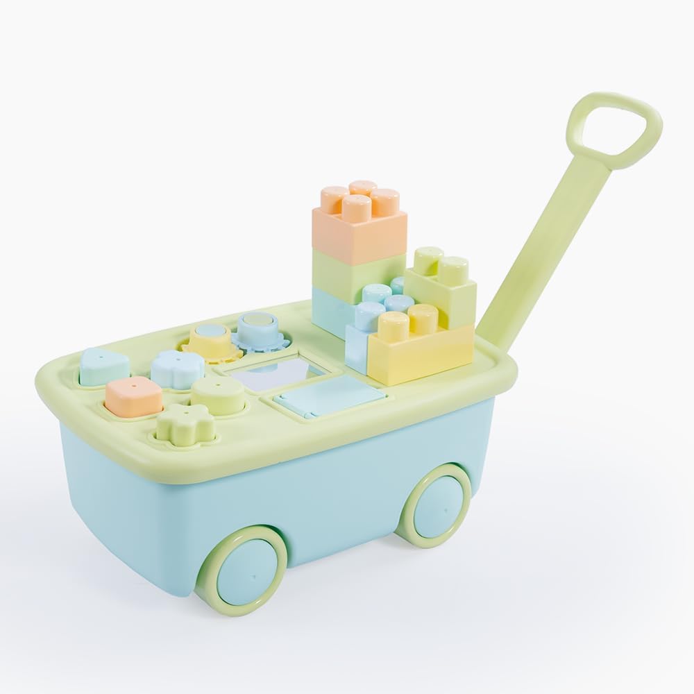 Dolu Educational My 1St Trolley 5209 Kids Playset Toy for Indoor & Outdoor Play Age- 18 Months & Above