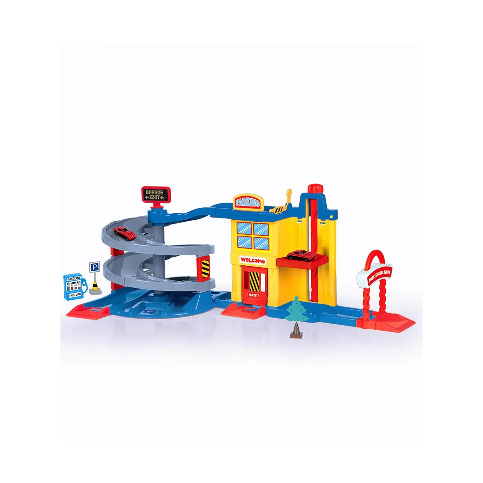 Dolu Garage 5226 Kids Playset Toy for Indoor & Outdoor Play Age- 24 Months & Above