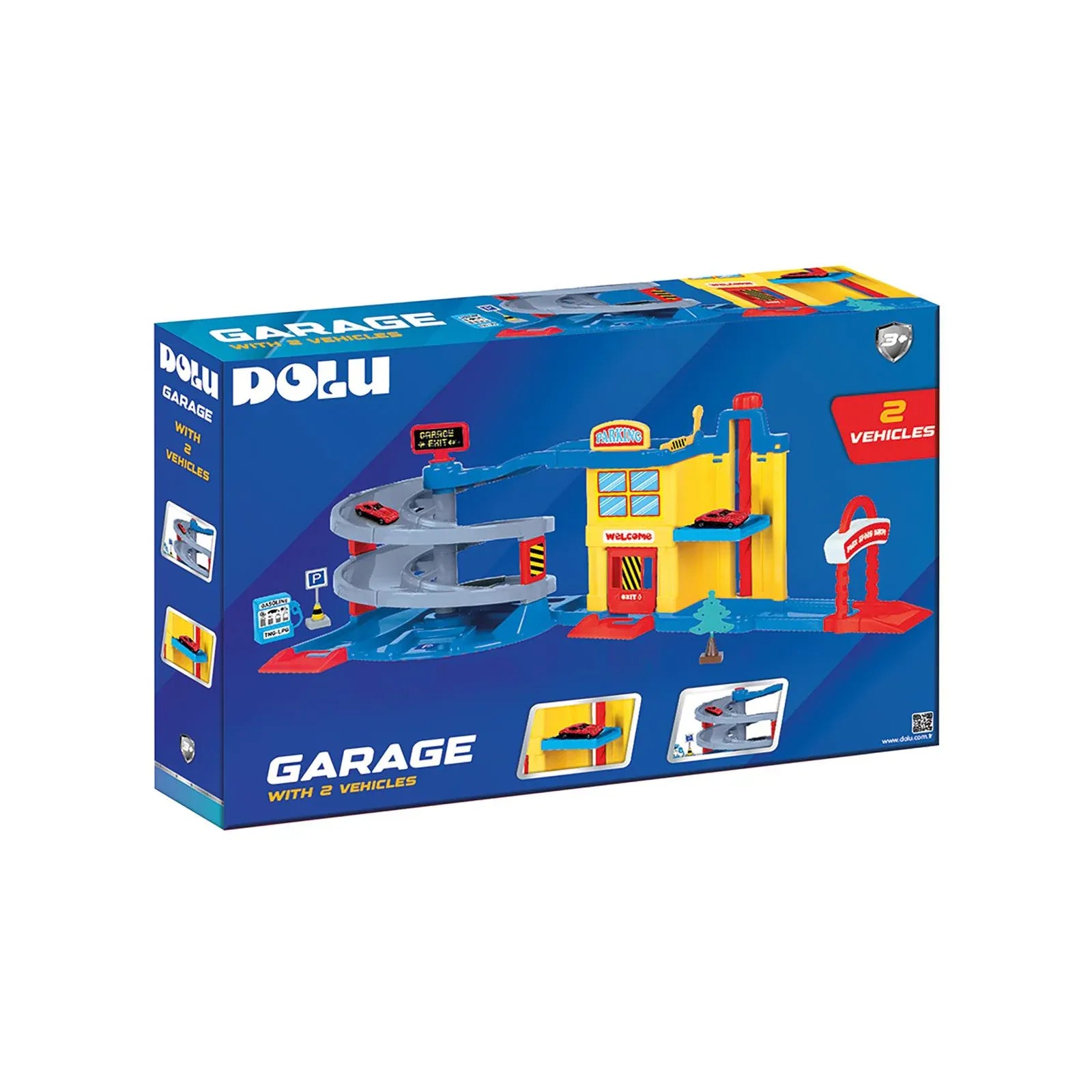 Dolu Garage 5226 Kids Playset Toy for Indoor & Outdoor Play Age- 24 Months & Above