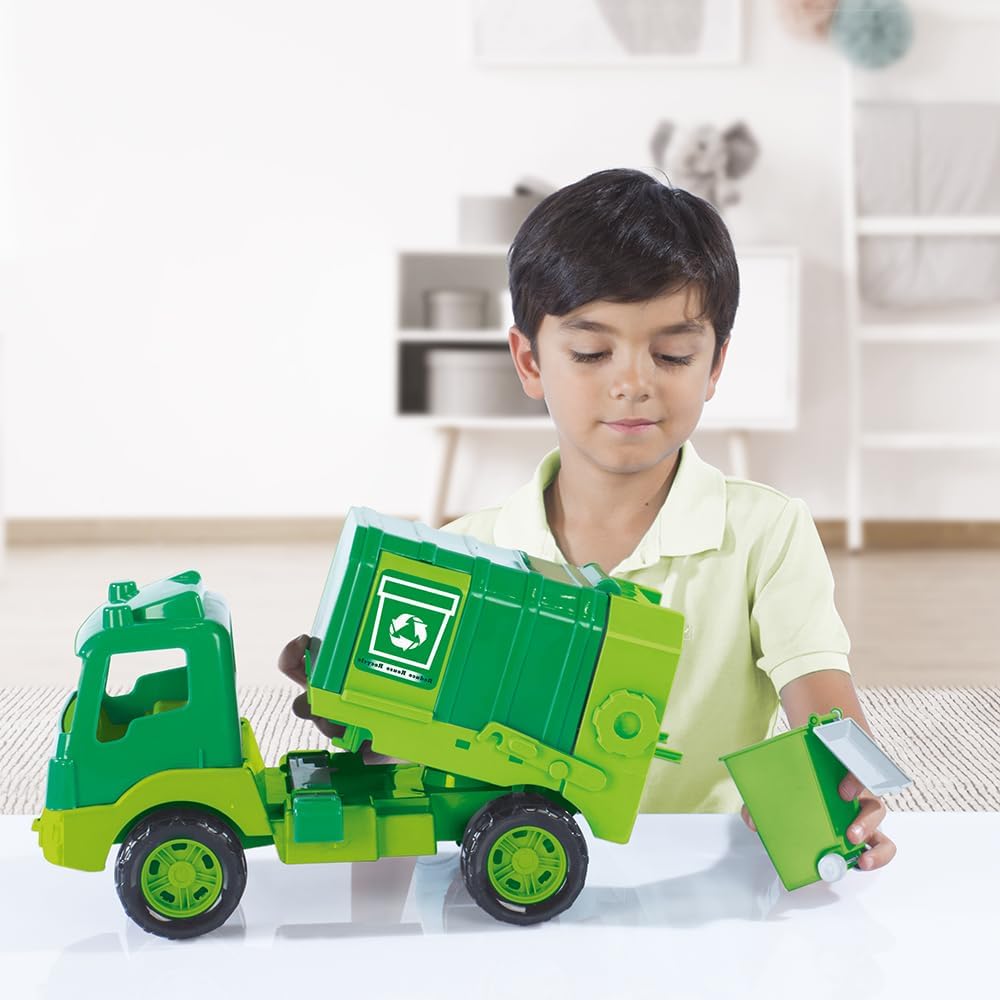 Dolu Garbage Truck In Window Box 43 7120 Kids Playset Toy for Indoor & Outdoor Play Age- 18 Months & Above