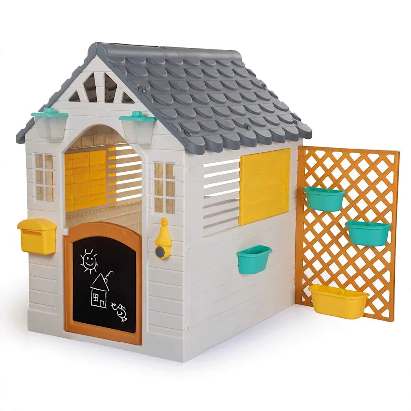 Dolu Garden Playhouse With Fence 2679 Kids Playset Toy for Indoor & Outdoor Play Age- 24 Months & Above