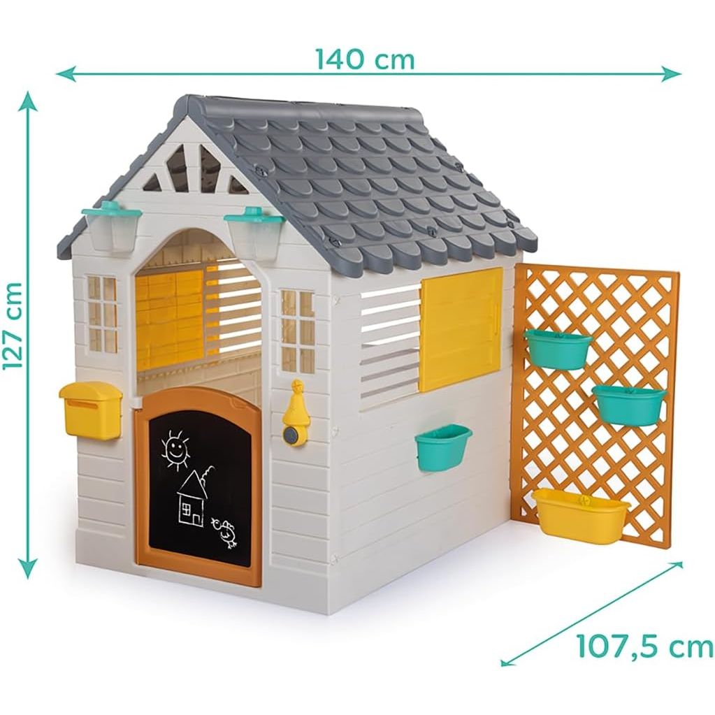 Dolu House Kid With Accessories 3310 Kids Playset Toy for Indoor & Outdoor Play Age- 24 Months & Above