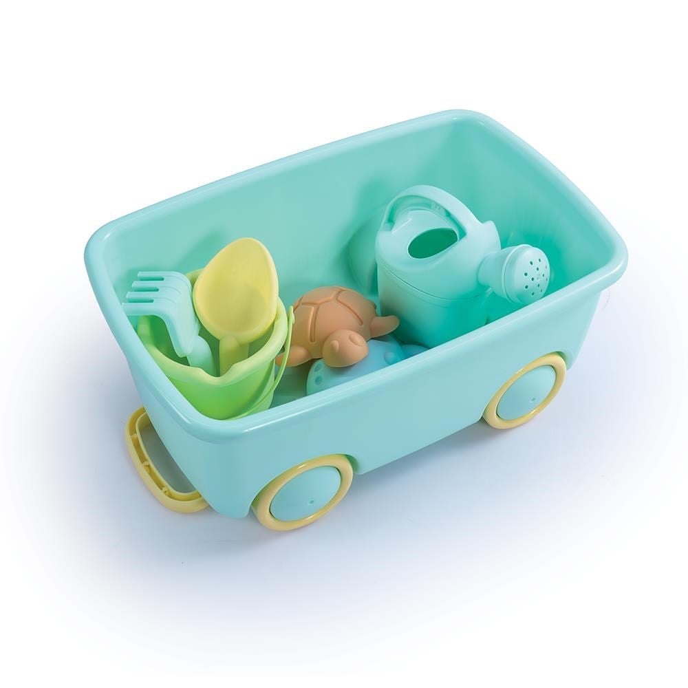 Dolu Troley With Block Set 5232 Kids Playset Toy for Indoor & Outdoor Play Age- 18 Months & Above