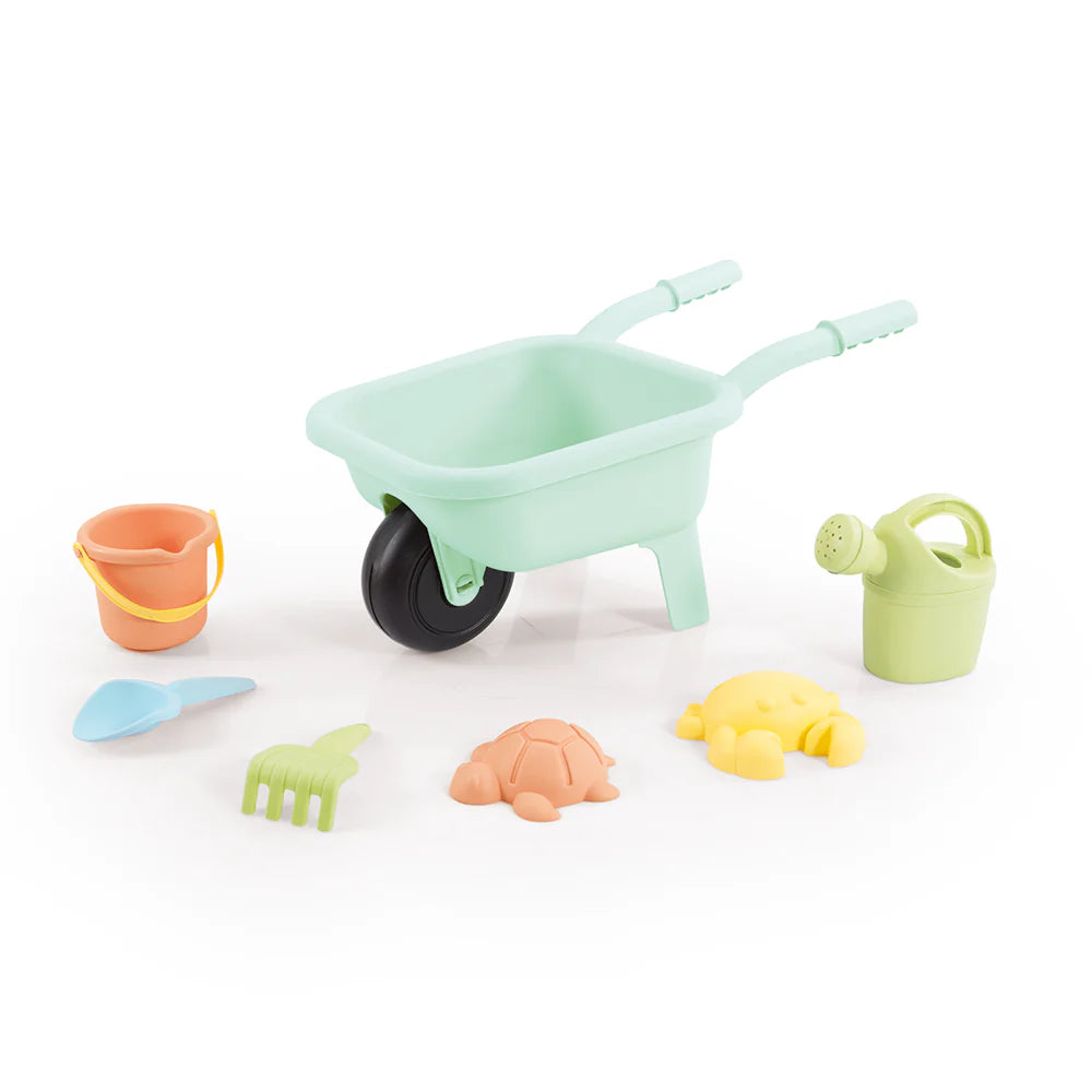 Dolu Wheelbarrow Beach Set 5233 Kids Playset Toy for Indoor & Outdoor Play Age- 18 Months & Above