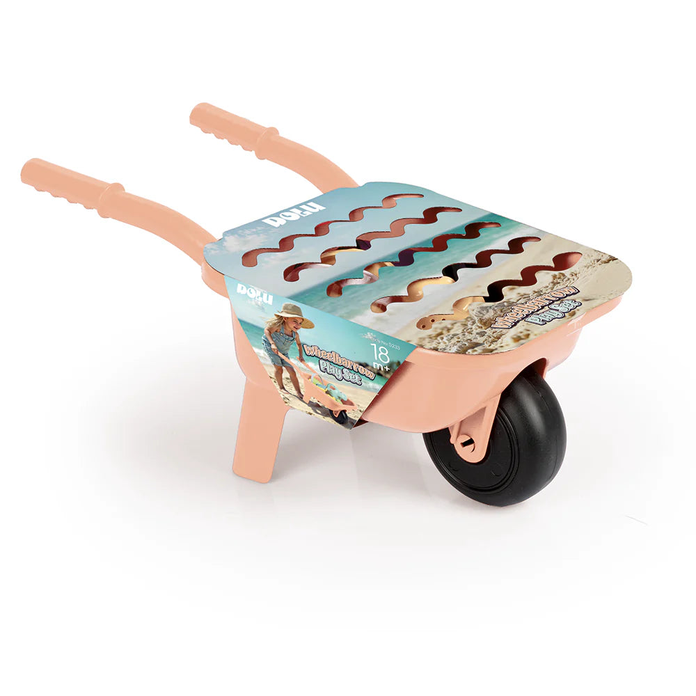 Dolu Wheelbarrow Beach Set 5233 Kids Playset Toy for Indoor & Outdoor Play Age- 18 Months & Above