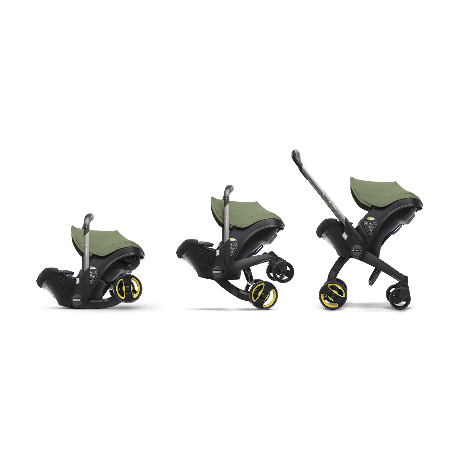 Doona+ 2-in-1 Infant Car Seat & Stroller  Desert Green SP150-20-042-034 Age- Newborn to 4 Years