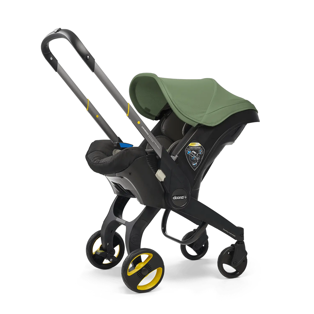 Doona+ 2-in-1 Infant Car Seat & Stroller  Desert Green SP150-20-042-034 Age- Newborn to 4 Years