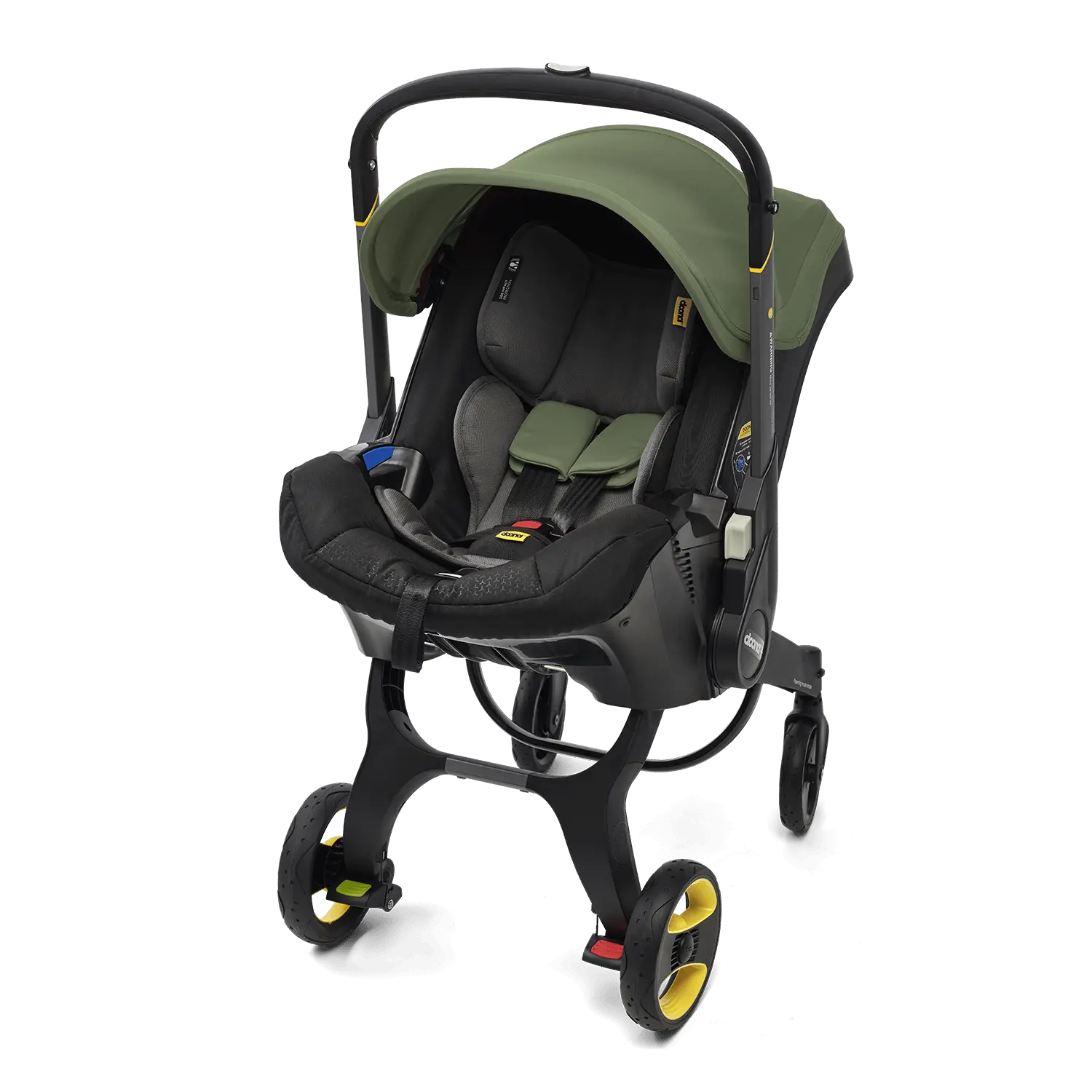 Doona+ 2-in-1 Infant Car Seat & Stroller  Desert Green SP150-20-042-034 Age- Newborn to 4 Years