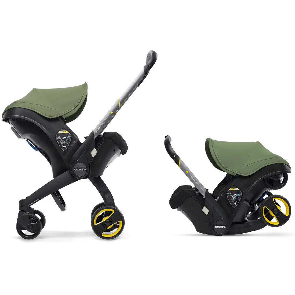 Doona+ 2-in-1 Infant Car Seat & Stroller  Desert Green SP150-20-042-034 Age- Newborn to 4 Years