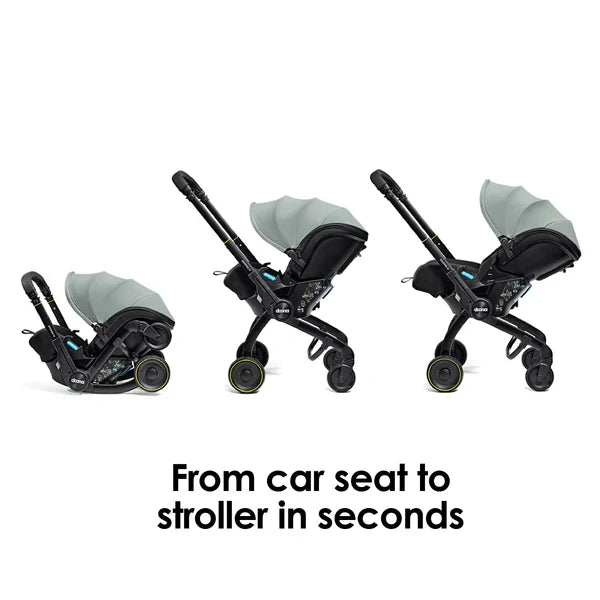 Doona X 2-in-1 Infant Car Seat & Stroller Nitro Black SP450-20-033-034 Age- Newborn Up to 13kg